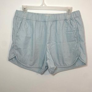 Madewell Light Wash Pull on Jean Shorts Size small